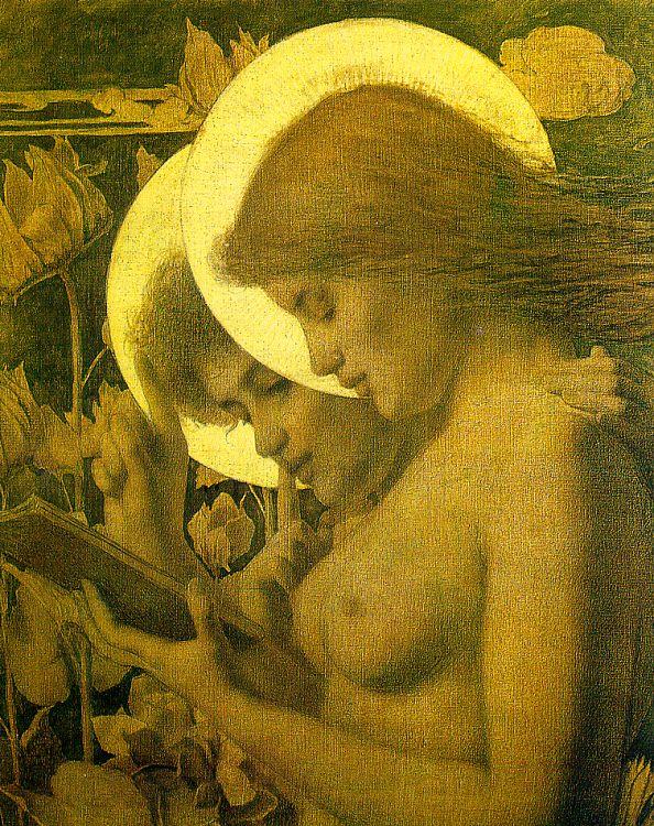 Louis Welden Hawkins The Haloes France oil painting art